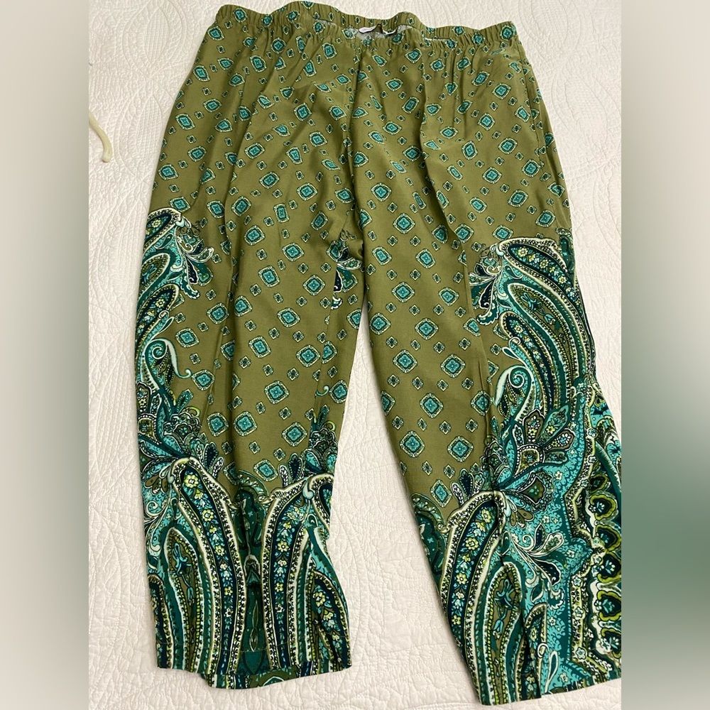 Isaac mizrahi plus size pants 3x